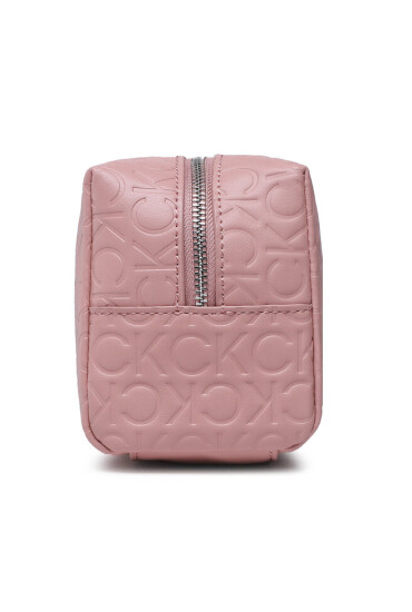 Calvin Klein Несесер Re-Lock Cosmetic Pouch Em Mono K60K610261 Розов - Mera.bg
