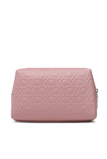 Calvin Klein Несесер Re-Lock Cosmetic Pouch Em Mono K60K610261 Розов - Mera.bg