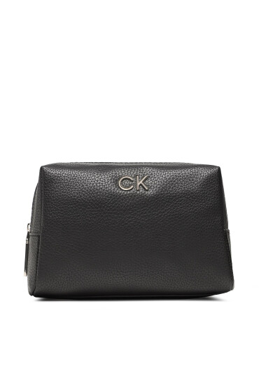Calvin Klein Несесер Re-Lock Cosmetic Pouch Pbl K60K610271 Черен - Mera.bg