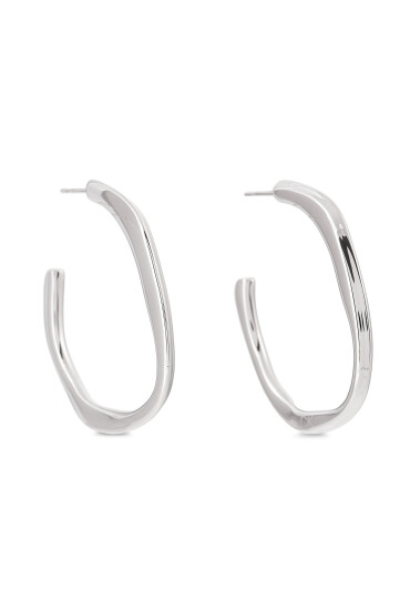 Calvin Klein Обици 35000643 Сребрист - Mera.bg