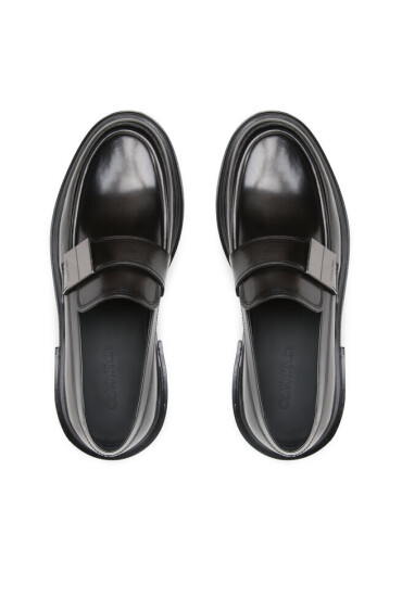 Calvin Klein Обувки Moccasin Arch Hw HM0HM01036 Black/Magnet 0GM - Mera.bg