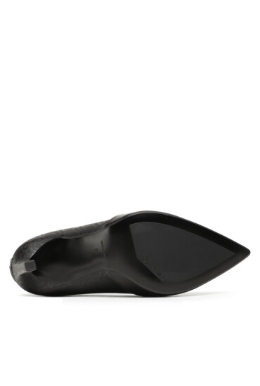 Calvin Klein Обувки на ток Ess Stiletto Pump 90 - Epi Mn Mx HW0HW01737 Ck Black BEH - Mera.bg
