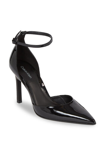 Calvin Klein Обувки Geo Stil Pump W Ankl Strp 90-Pat HW0HW01826 Ck Black BEH - Mera.bg