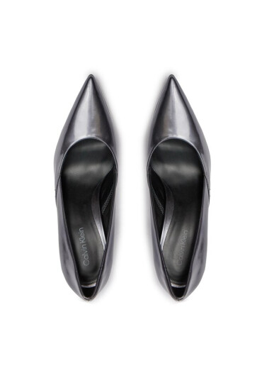 Calvin Klein Обувки на ток Geo Stiletto Pump 90 - Pearl HW0HW01998 Черен - Mera.bg