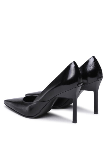 Calvin Klein Обувки на ток Geo Stiletto Pump HW0HW01638 Ck Black BAX - Mera.bg