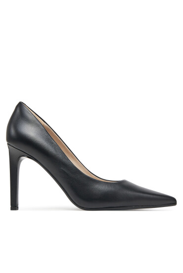 Calvin Klein Обувки на ток Heel Pump 90 - Lth HW0HW02336 Черен - Mera.bg