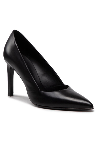 Calvin Klein Обувки на ток Stiletto Pump 90-Lth HW0HW01387 Ck Black BAX - Mera.bg