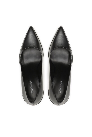 Calvin Klein Обувки на ток Wrap Stil Classic Pump 90-Pearl HW0HW01734 Черен - Mera.bg