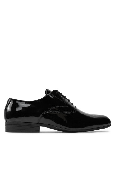 Calvin Klein Обувки Oxford Pat HM0HM01600 Черен - Mera.bg
