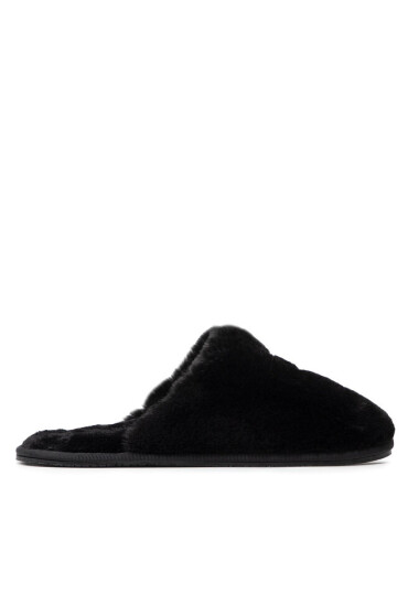 Calvin Klein Пантофи Slipper Mule Fur HW0HW00636 Ck Black BAX - Mera.bg