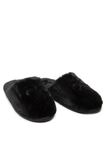 Calvin Klein Пантофи Slipper Mule Fur HW0HW00636 Ck Black BAX - Mera.bg