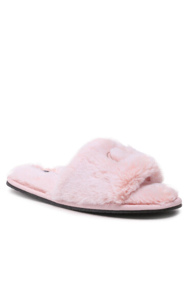 Calvin Klein Пантофи Slipper Sandal Fur HW0HW01226 Розов - Mera.bg