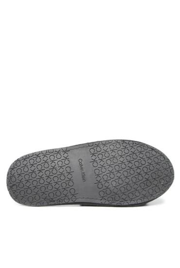 Calvin Klein Пантофи Slipper Sandal Fur HW0HW00634 Черен - Mera.bg