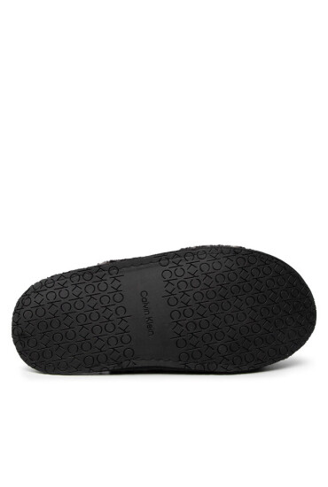 Calvin Klein Пантофи Slipper Mule Fur Mono HW0HW00536 Black Mono 0GK - Mera.bg