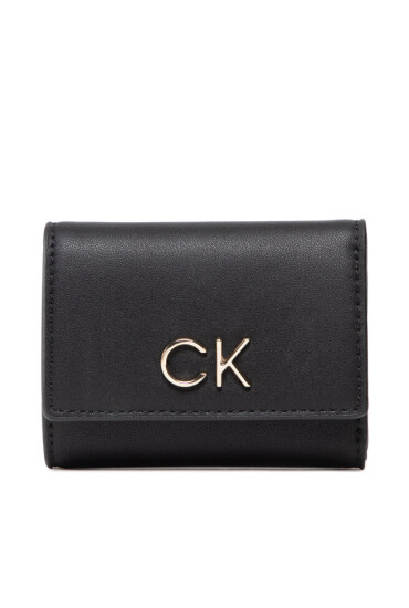 Calvin Klein Подаръчен комплект Re-Lock Trifold Xxs + Key Fob K60K610016 BAX - Mera.bg