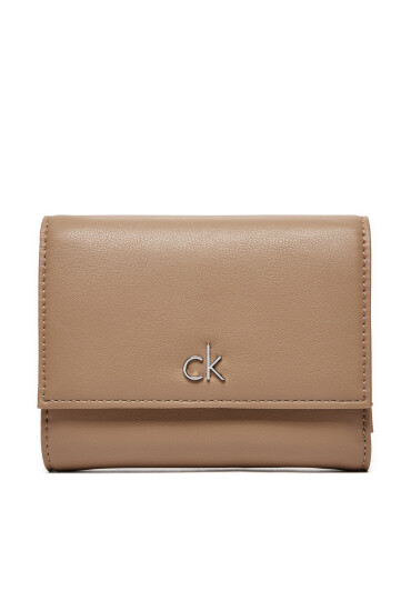 Calvin Klein Портфейл Ck Daily Medium Trifold_Pbl K60K612851 Бежов - Mera.bg
