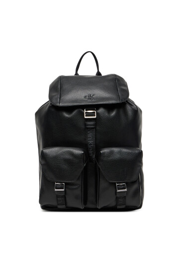 Calvin Klein Раница Cargo Flap Backpack LV04D3127G Черен - Mera.bg