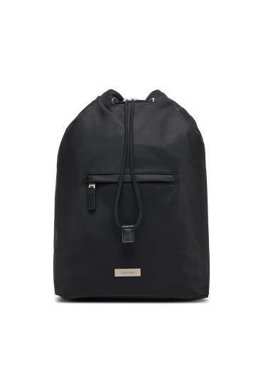 Calvin Klein Раница Sleek Drawstring Sling LV04D3145G Черен - Mera.bg