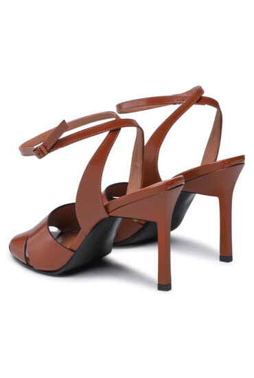 Calvin Klein Сандали Geo Stil Sandal HW0HW01462 Cognac GYC - Mera.bg