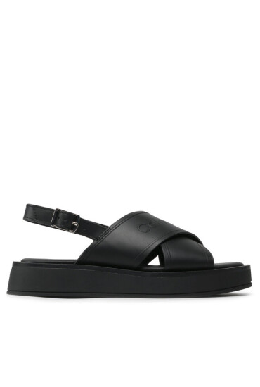 Calvin Klein Сандали Flatform Sandal Hf HW0HW01139 Ck Black BAX - Mera.bg