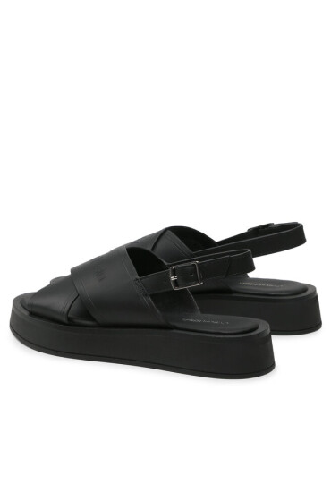Calvin Klein Сандали Flatform Sandal Hf HW0HW01139 Ck Black BAX - Mera.bg