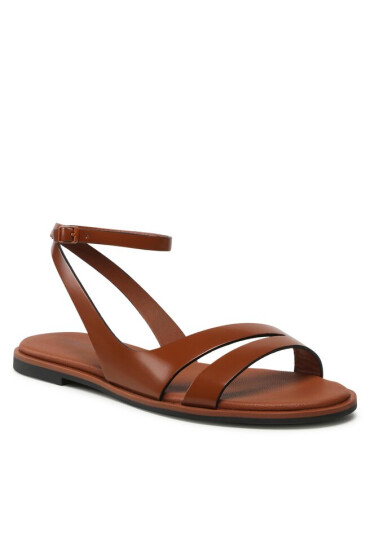 Calvin Klein Сандали Almond Sandal HW0HW01463 Cognac GYC - Mera.bg