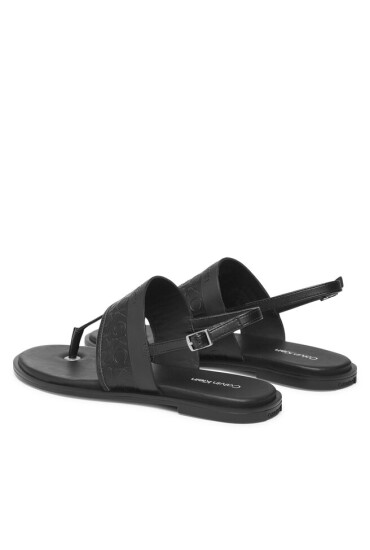 Calvin Klein Сандали Almond Tp Sandal-Hf Mono HW0HW01536 Черен - Mera.bg