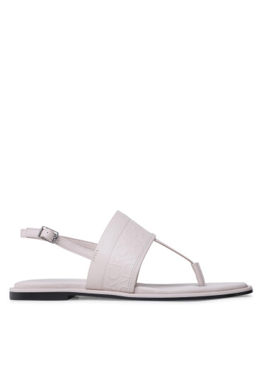 Calvin Klein Сандали Almond Tp Sandal HW0HW01536 Екрю - Mera.bg