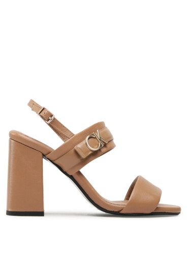 Calvin Klein Сандали Block Hl Sandal 85Hh W/Hw HW0HW01486 Safari Canvas RBC - Mera.bg