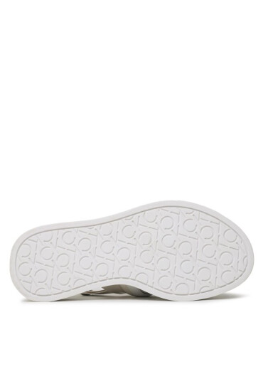 Calvin Klein Сандали Dress Wedge Sandal HW0HW01605 White/Dk Ecru 0K4 - Mera.bg
