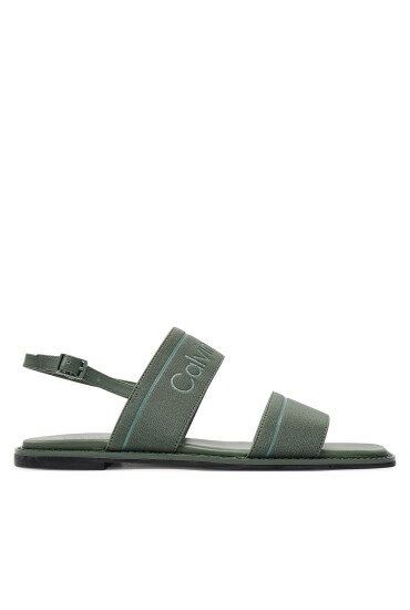 Calvin Klein Сандали Flat Sandal He HW0HW01990 Зелен - Mera.bg