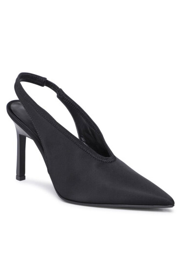 Calvin Klein Сандали Geo Stil Slingback Pump HW0HW01452 Ck Black BEH - Mera.bg