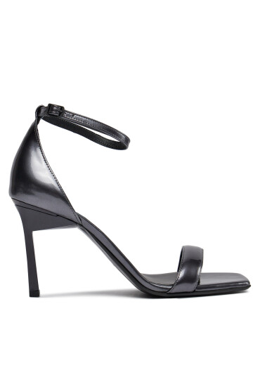 Calvin Klein Сандали Geo Stil Square Sandal 90-Pearl HW0HW01993 Черен - Mera.bg