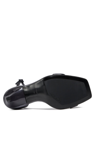 Calvin Klein Сандали Geo Stil Square Sandal 90-Pearl HW0HW01993 Черен - Mera.bg