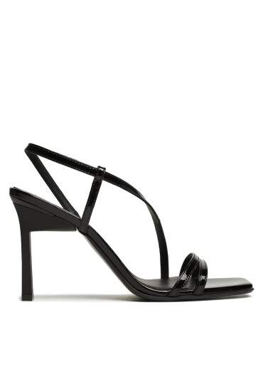 Calvin Klein Сандали Geo Stiletto Asy Sandal 90Hh HW0HW01609 Черен - Mera.bg