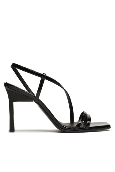 Calvin Klein Сандали Geo Stiletto Asy Sandal 90Hh HW0HW01609 Черен - Mera.bg