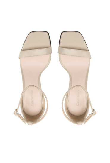 Calvin Klein Сандали Geo Stiletto Sandal 90Hh HW0HW01610 Feather Gray ABY - Mera.bg