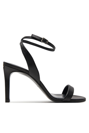 Calvin Klein Сандали Heel Sandal 90 Lth HW0HW01945 Черен - Mera.bg