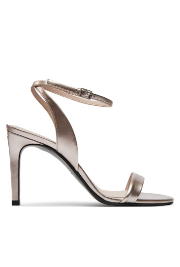 Calvin Klein Сандали Heel Sandal 90 Pearl HW0HW02026 Златист - Mera.bg