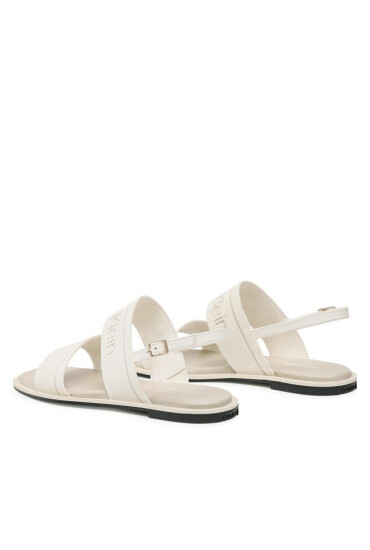 Calvin Klein Сандали Squared Flat Sandal He HW0HW01496 Екрю - Mera.bg
