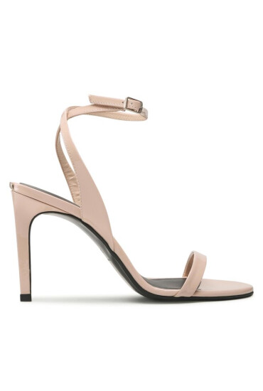Calvin Klein Сандали Stiletto 90- Patent HW0HW01632 Бежов - Mera.bg
