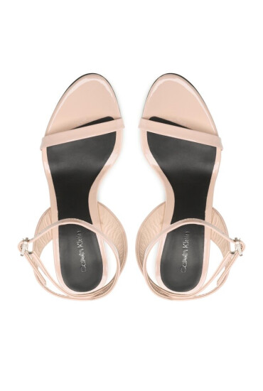 Calvin Klein Сандали Stiletto 90- Patent HW0HW01632 Бежов - Mera.bg