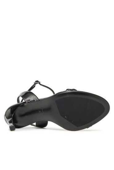 Calvin Klein Сандали Stilleto Sandal 90 - Patent HW0HW01632 Черен - Mera.bg