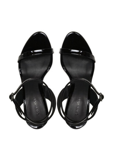 Calvin Klein Сандали Stilleto Sandal 90 - Patent HW0HW01632 Черен - Mera.bg