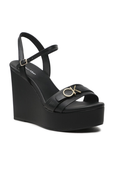 Calvin Klein Сандали Wedge 70Hh HW0HW01485 Ck Black BEH - Mera.bg