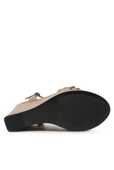 Calvin Klein Сандали Wedge 70Hh W/Hw HW0HW01485 Safari Canvas RBC - Mera.bg