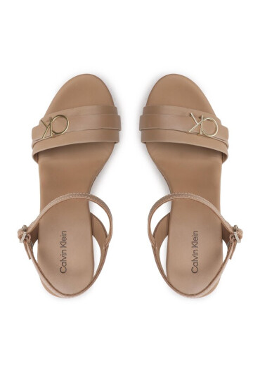 Calvin Klein Сандали Wedge 70Hh W/Hw HW0HW01485 Safari Canvas RBC - Mera.bg