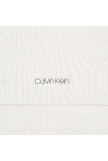 Calvin Klein Зимен шал Essential Knit Scarf 30X180 K60K608485 Marshmallow YAL - Mera.bg