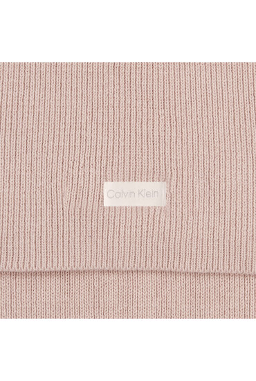 Calvin Klein Зимен шал Essential Knit Scarf 30X180 K60K608485 Shadow Gray PE1 - Mera.bg