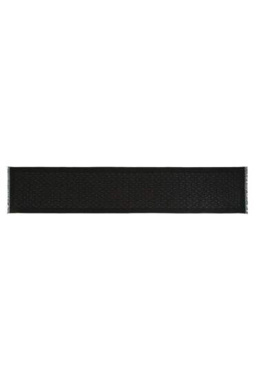 Calvin Klein Шал Monogram Woven Scarf 35x180 Черен - Mera.bg